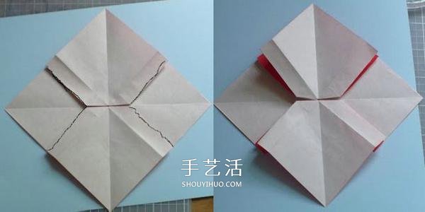 手工折纸蝴蝶结步骤图 简易蝴蝶结折叠方法(图10)
