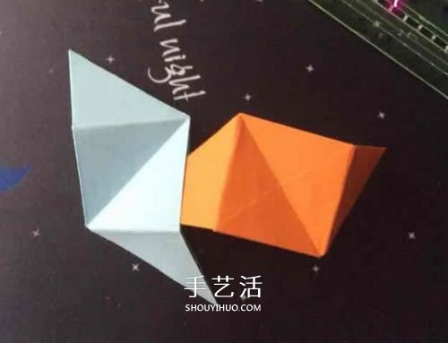 立体纸花球的折法图解 怎么折纸立体花球步骤(图21)