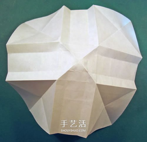 手工花瓶的折法图解 详细折花瓶教程步骤(图41)