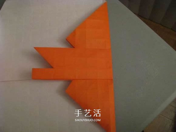 立体南瓜灯的折纸图解 手工复杂南瓜灯的折法(图32)