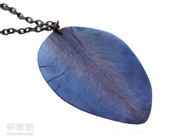 超美花瓣项链DIY图片 手工制作花瓣项链作品(图7)
