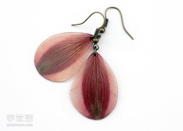 超美花瓣项链DIY图片 手工制作花瓣项链作品(图8)