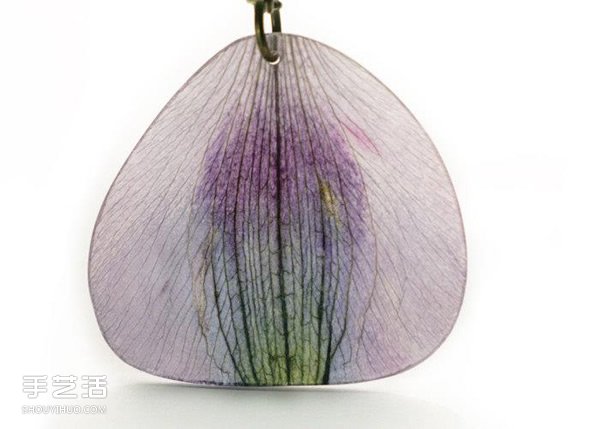 超美花瓣项链DIY图片 手工制作花瓣项链作品(图10)
