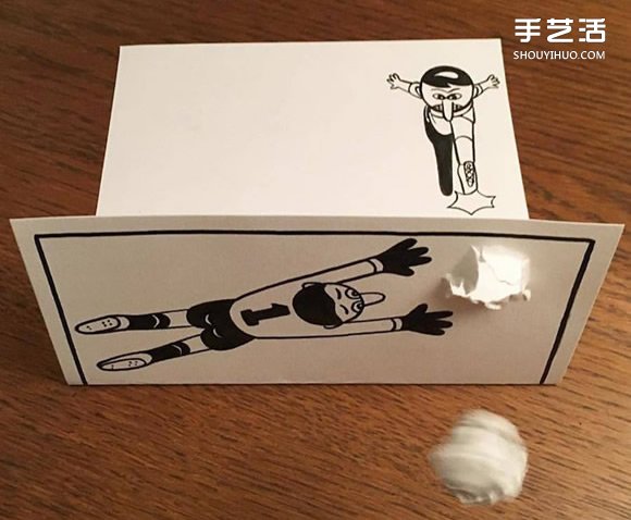 一支笔、一张纸，丹麦艺术家撕纸DIY出幽默！(图17)