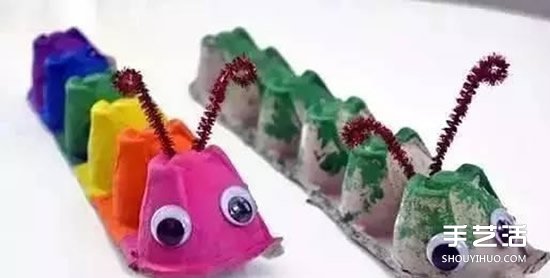 蛋托手工制作大全图片 幼儿园蛋托DIY小制作(图7)
