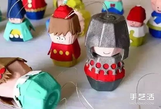 蛋托手工制作大全图片 幼儿园蛋托DIY小制作(图18)