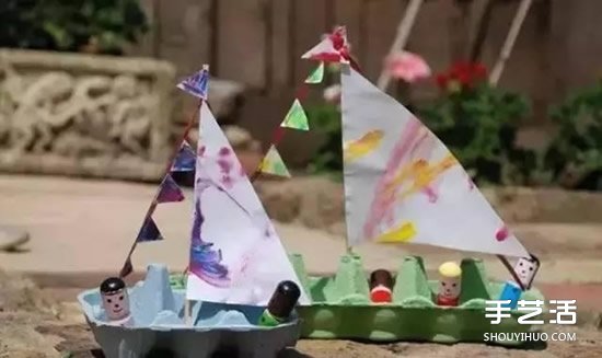 蛋托手工制作大全图片 幼儿园蛋托DIY小制作(图21)