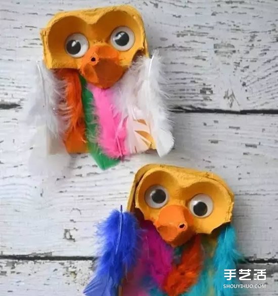 蛋托手工制作大全图片 幼儿园蛋托DIY小制作(图19)