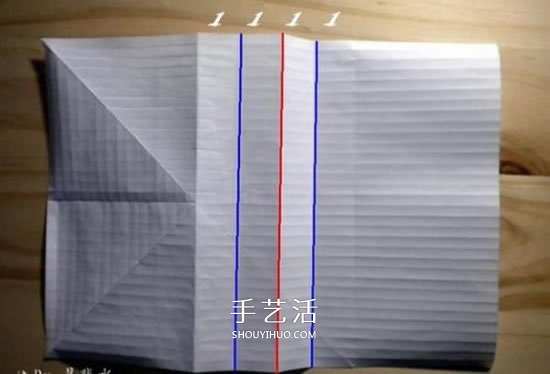 北条高史的天使之翼折纸CP图+实拍图解教程(图18)