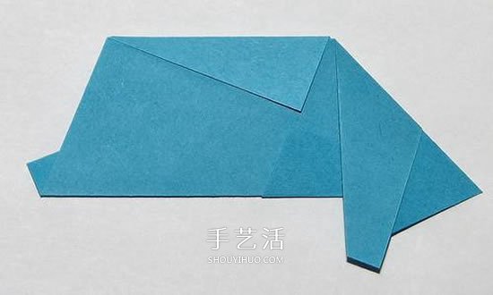 立体星星的折法图解 折纸星星花球的步骤图(图8)