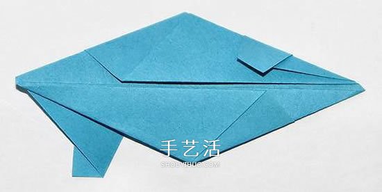 立体星星的折法图解 折纸星星花球的步骤图(图10)