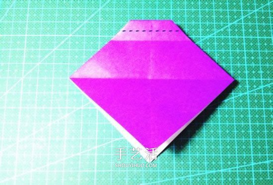 立体小汽车的折法图解 手工折纸汽车的折法(图8)