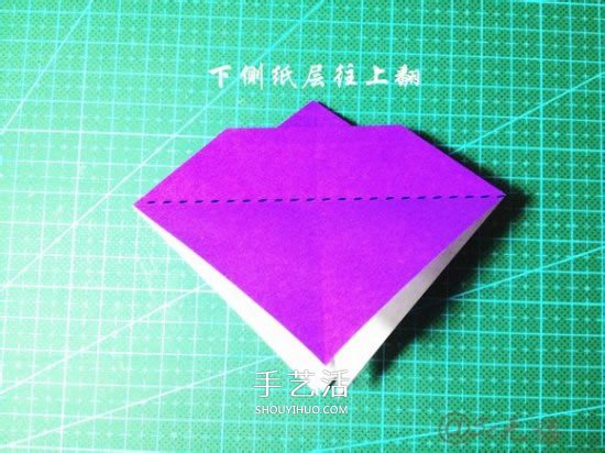 立体小汽车的折法图解 手工折纸汽车的折法(图10)