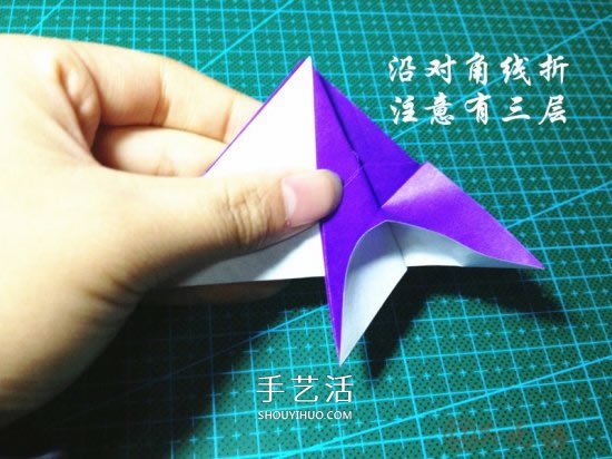 立体小汽车的折法图解 手工折纸汽车的折法(图18)