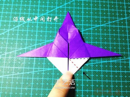 立体小汽车的折法图解 手工折纸汽车的折法(图23)