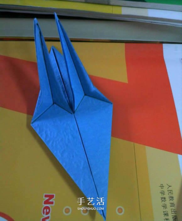 人字拖的折法图解教程 折纸人字拖鞋的方法步骤(图9)