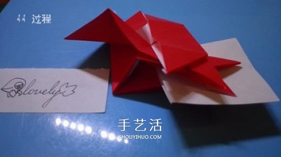 铃铛的折纸方法图解 复杂折纸铃铛的折法步骤(图46)