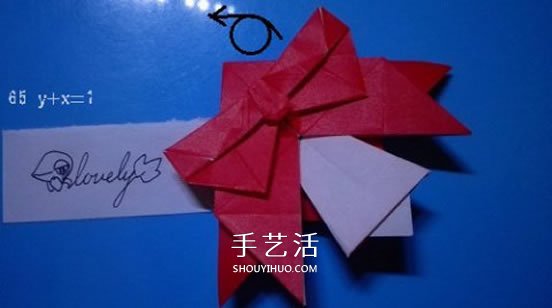 铃铛的折纸方法图解 复杂折纸铃铛的折法步骤(图67)