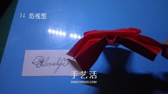 铃铛的折纸方法图解 复杂折纸铃铛的折法步骤(图76)