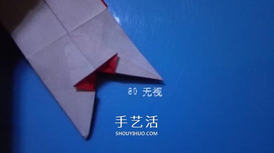 铃铛的折纸方法图解 复杂折纸铃铛的折法步骤(图82)