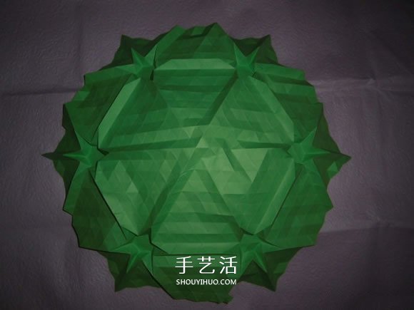 漂亮草帽子的折法图解 折纸花草帽的方法步骤(图24)