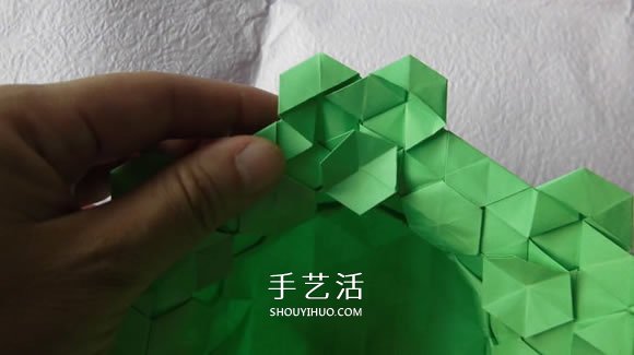 漂亮草帽子的折法图解 折纸花草帽的方法步骤(图31)
