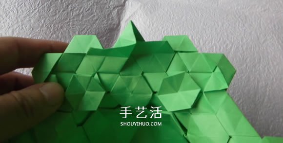 漂亮草帽子的折法图解 折纸花草帽的方法步骤(图33)