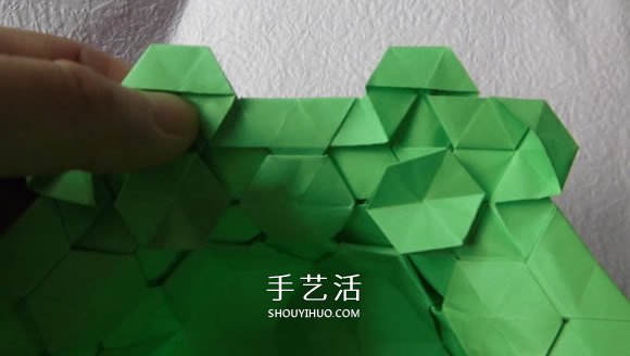 漂亮草帽子的折法图解 折纸花草帽的方法步骤(图35)