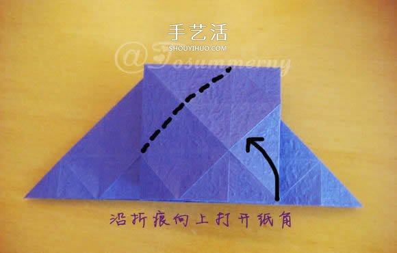 圣诞星折法图解教程 折纸圣诞星的方法步骤(图11)