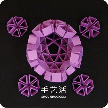 美轮美奂！Snapology蛋的折纸方法图解教程(图21)