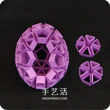 美轮美奂！Snapology蛋的折纸方法图解教程(图23)
