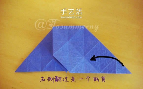 圣诞星折法图解教程 折纸圣诞星的方法步骤(图16)