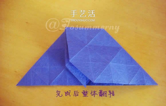 圣诞星折法图解教程 折纸圣诞星的方法步骤(图18)