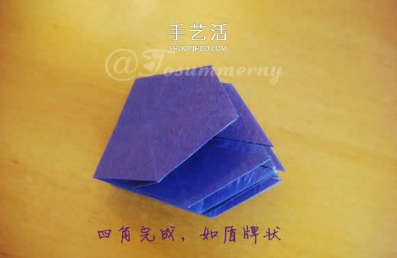圣诞星折法图解教程 折纸圣诞星的方法步骤(图20)