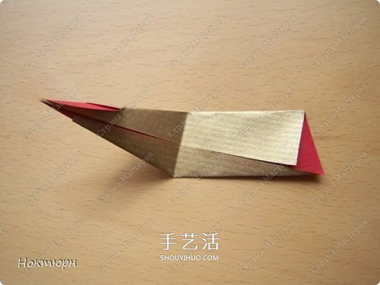 绿萝魔灵花球的折法图解 折纸绿萝魔灵花球教程(图44)