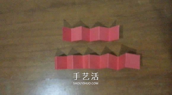 手工折纸Snapology球 用纸条折球体步骤图解(图17)
