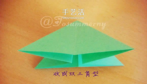 圣诞星折法图解教程 折纸圣诞星的方法步骤(图38)