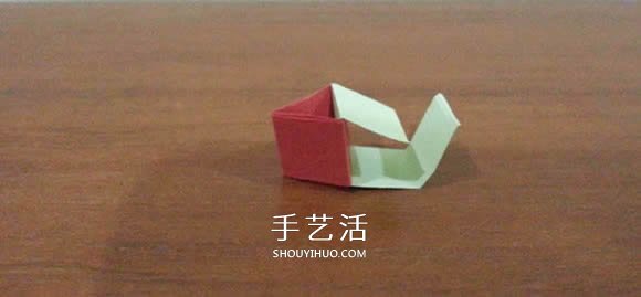 手工折纸Snapology球 用纸条折球体步骤图解(图21)