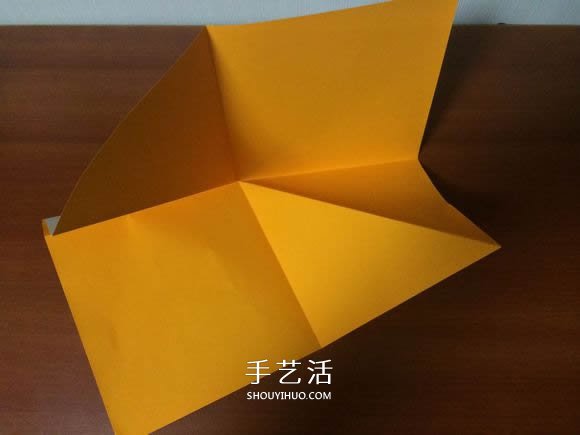 复杂立体跑车的折法 详细折纸跑车图解步骤(图4)