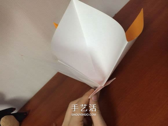 复杂立体跑车的折法 详细折纸跑车图解步骤(图10)