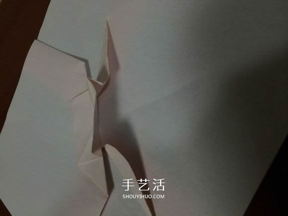 复杂立体跑车的折法 详细折纸跑车图解步骤(图18)