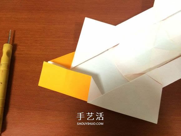 复杂立体跑车的折法 详细折纸跑车图解步骤(图35)