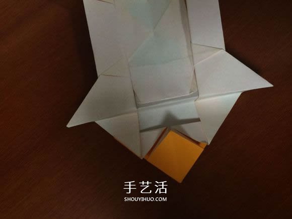 复杂立体跑车的折法 详细折纸跑车图解步骤(图41)