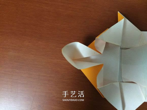 复杂立体跑车的折法 详细折纸跑车图解步骤(图48)
