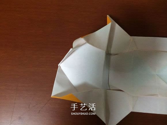 复杂立体跑车的折法 详细折纸跑车图解步骤(图49)