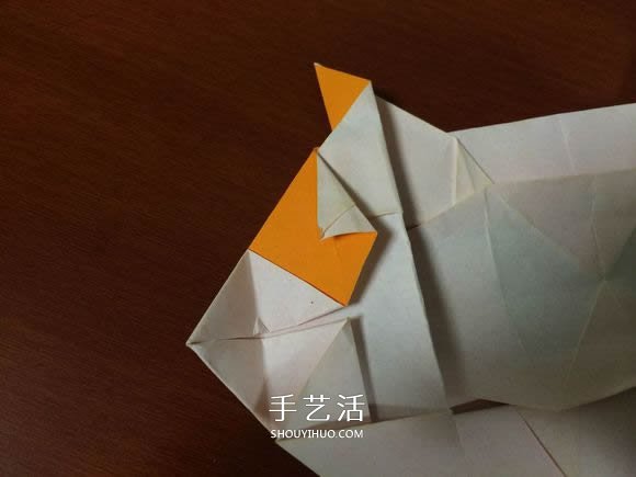 复杂立体跑车的折法 详细折纸跑车图解步骤(图52)