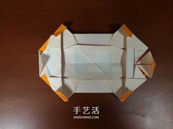 复杂立体跑车的折法 详细折纸跑车图解步骤(图59)
