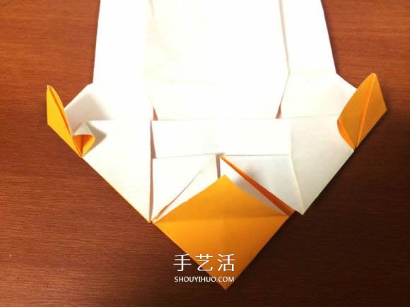 复杂立体跑车的折法 详细折纸跑车图解步骤(图60)