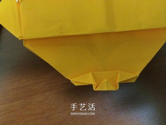 复杂立体跑车的折法 详细折纸跑车图解步骤(图73)