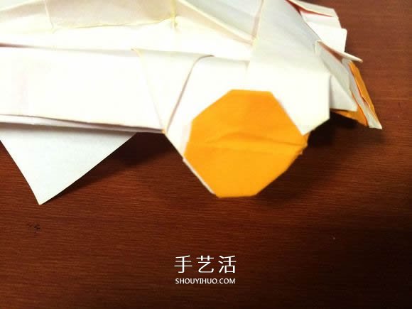 复杂立体跑车的折法 详细折纸跑车图解步骤(图82)